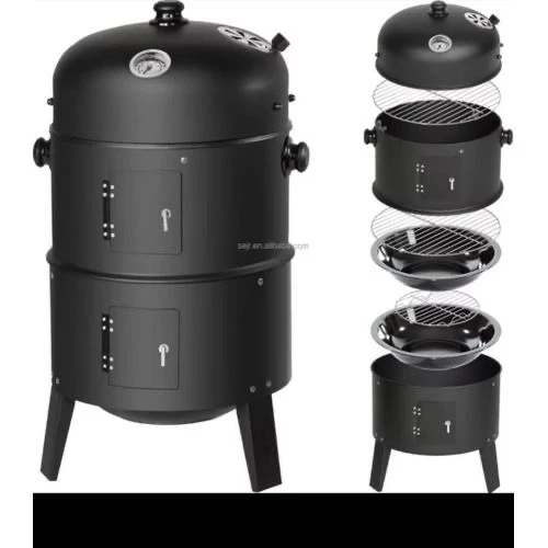 BARBECUE CHARBON GRAND MODÈLE – 2 NIVEAUX