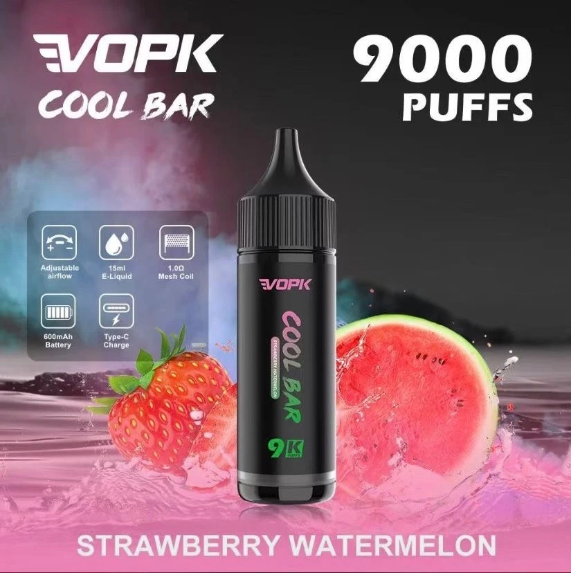 VOPK Cool Bar 9K Puffs – Saveur Strawberry Watermelon