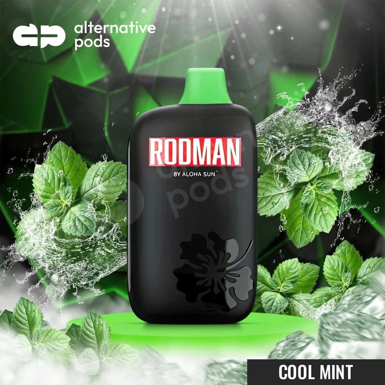 Rodman by Aloha Sun 9100 Puffs - Cool Mint (Menthe Givrée)