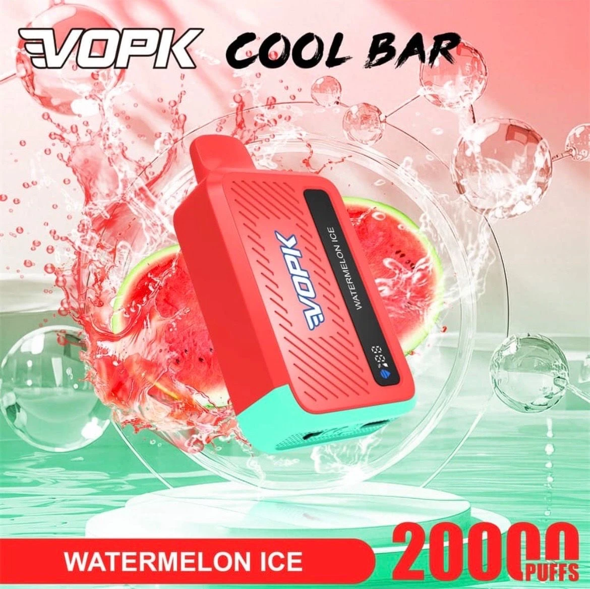 VOPK Cool Bar 20000 Puffs - Watermelon Ice (Pastèque Givrée)