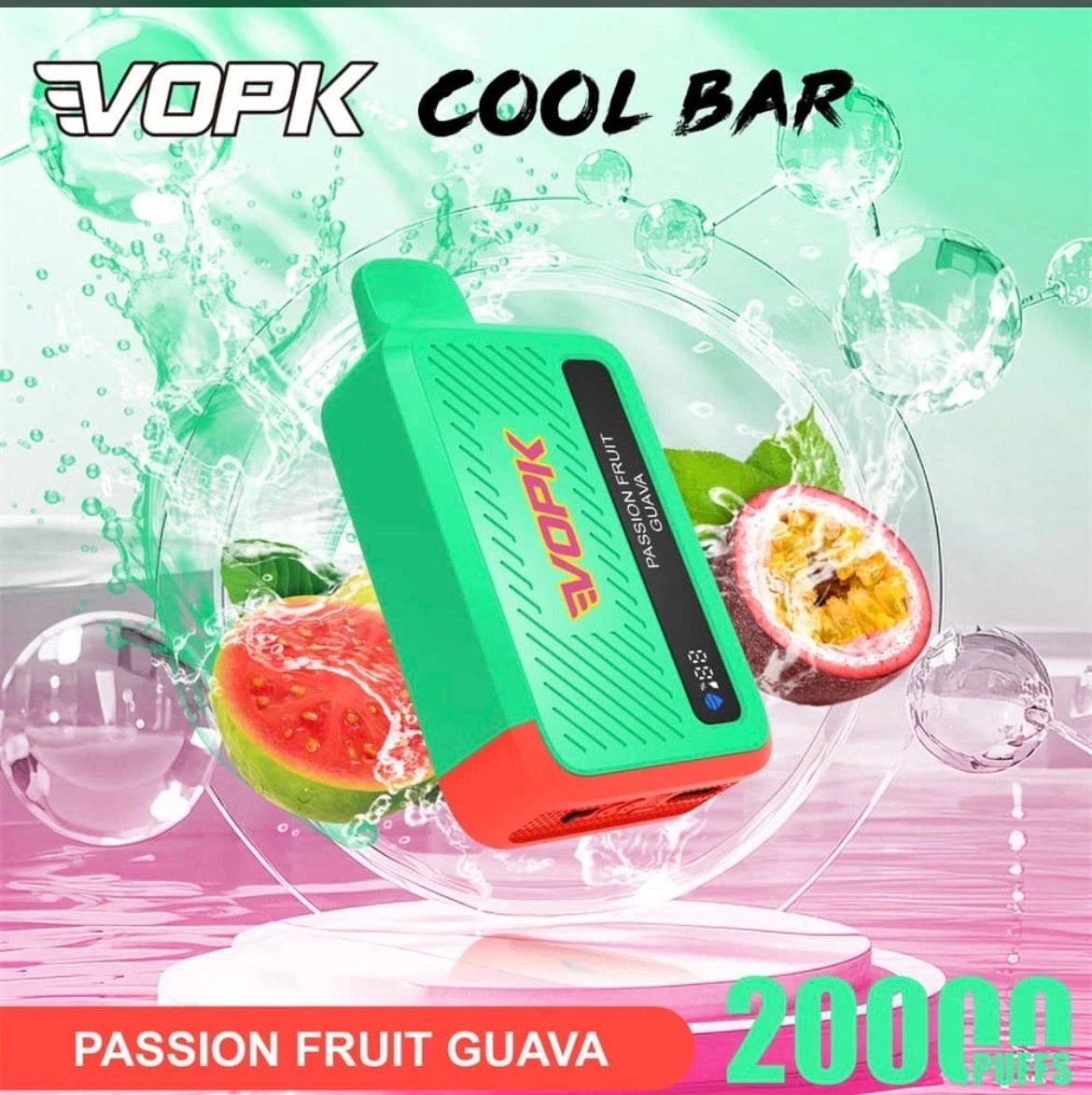 VOPK Cool Bar 20000 Puffs - Passion Fruit Guava (Passion Goyave)