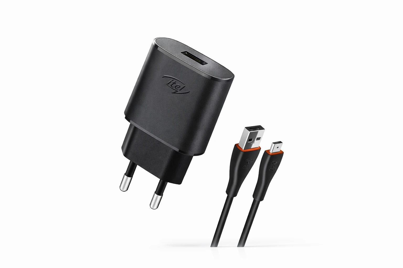 Chargeur Secteur Itel - Safe & Durable Charging (Pack avec Câble Micro-USB)