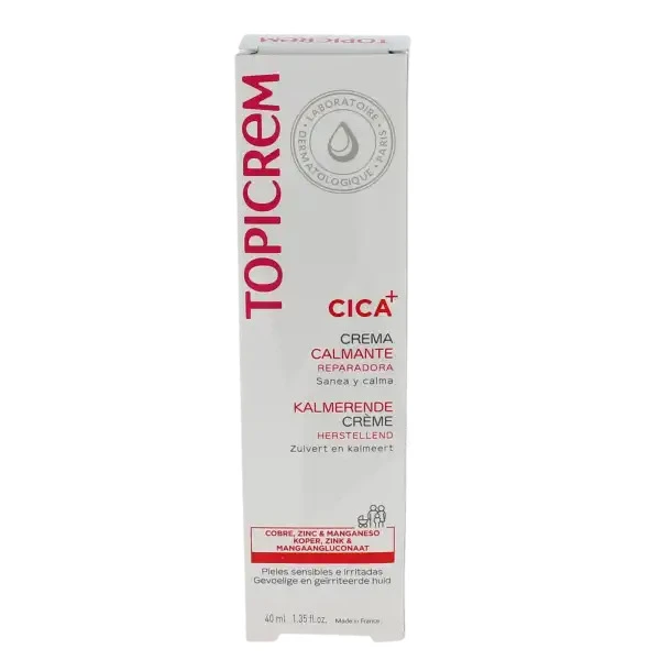 Topicrem CICA+ Crème Calmante Réparatrice