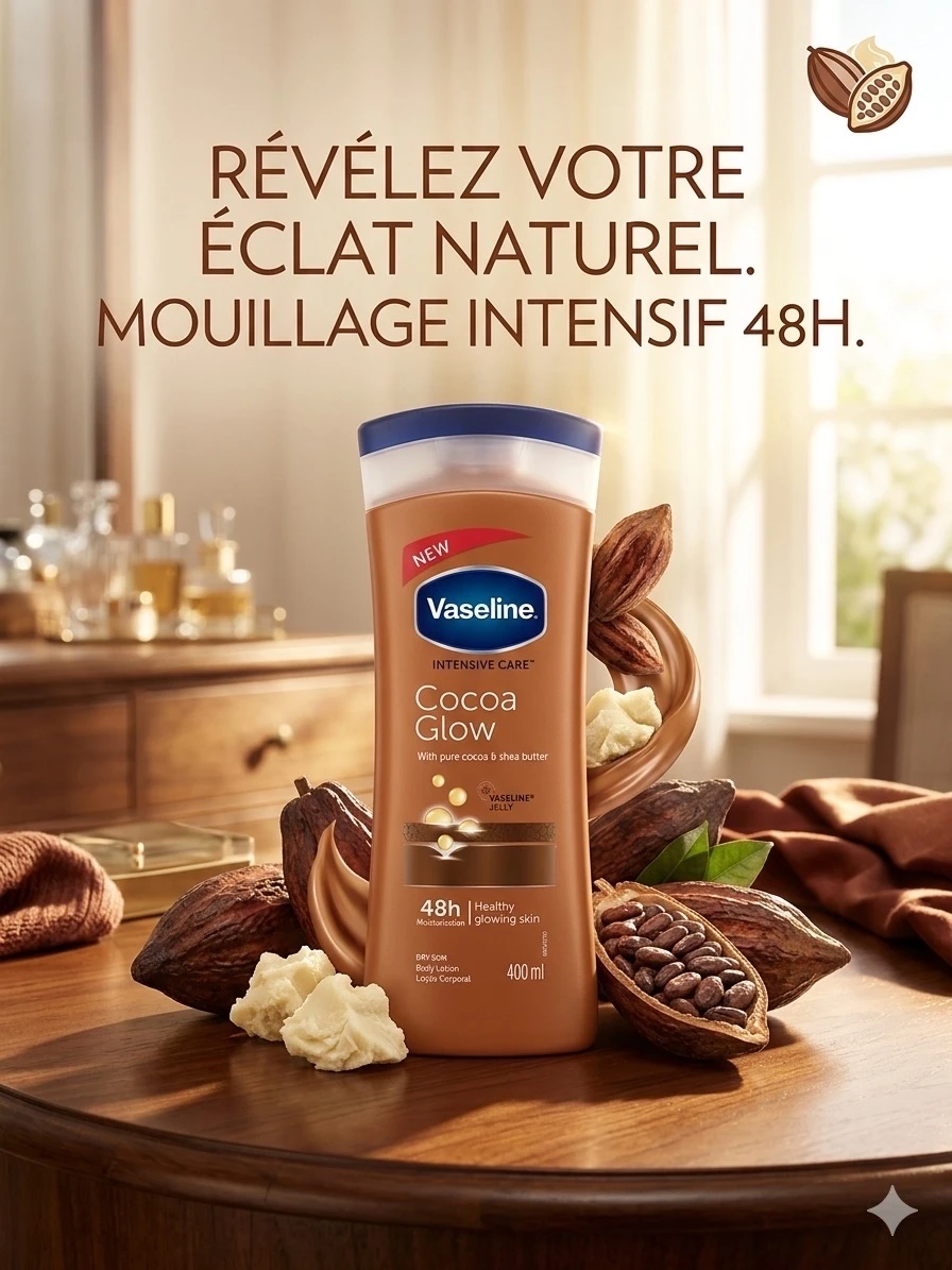 Vaseline cocoa Glow