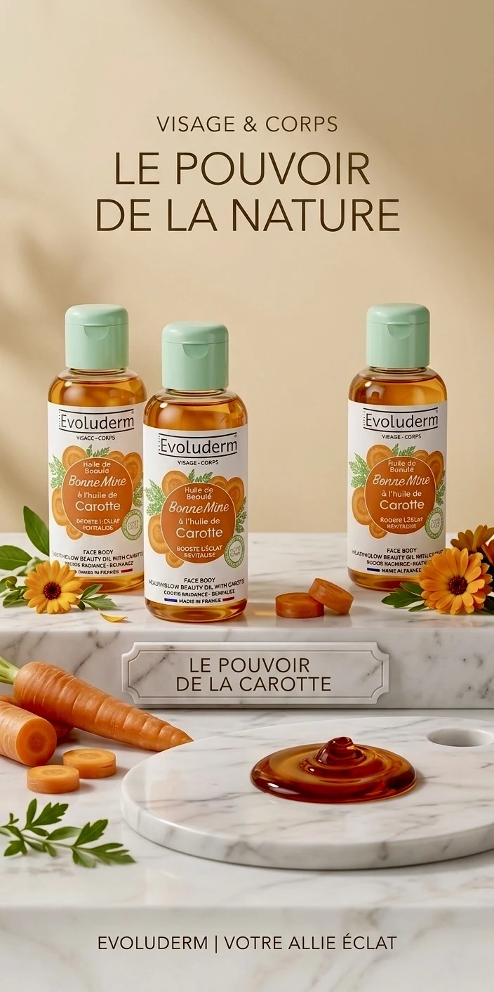 Evoluderm Huile de Carotte