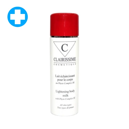 Clairissime cosmétique lait éclaircissant aux acides de fruits