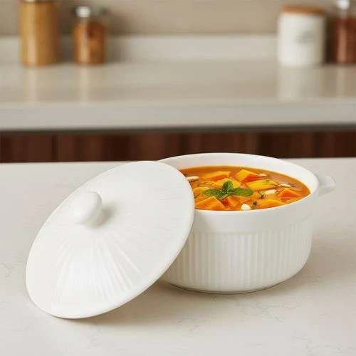Bol à soupe avec couvercle (souvent appelé mi