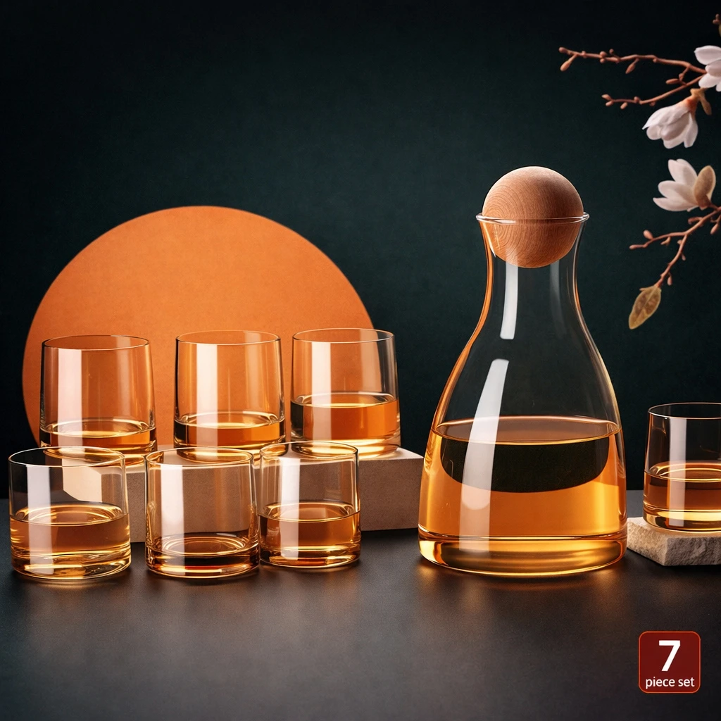 Set de verrerie 7 pièces