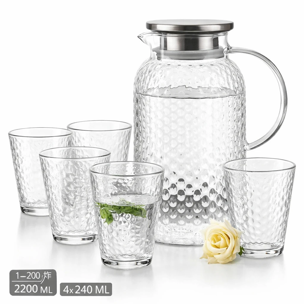 Set de verrerie Xianyuan – 7 pièces