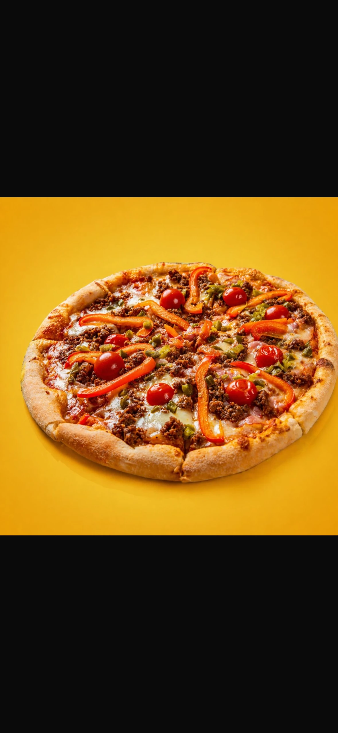 pizza bolognaise