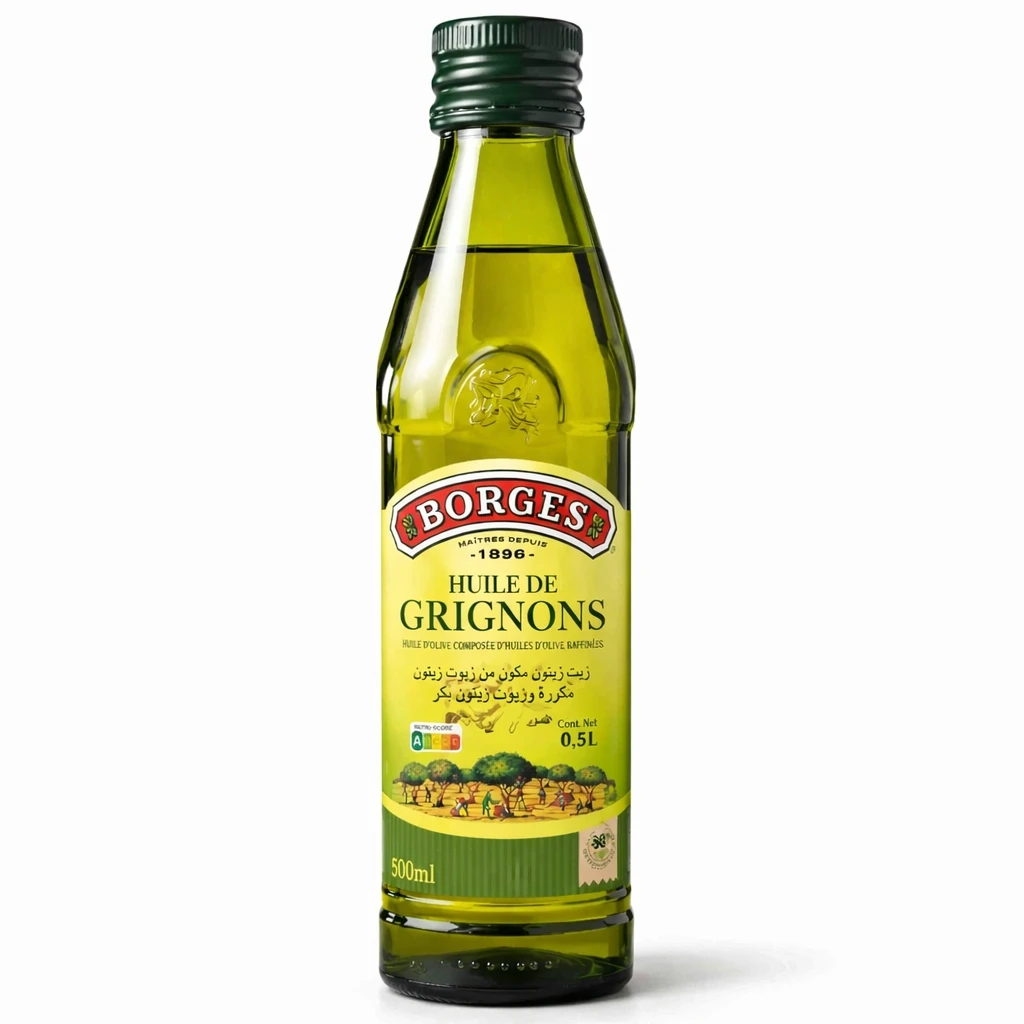 Huile d’olive Borges – Huile de Grignons (500 ml)
