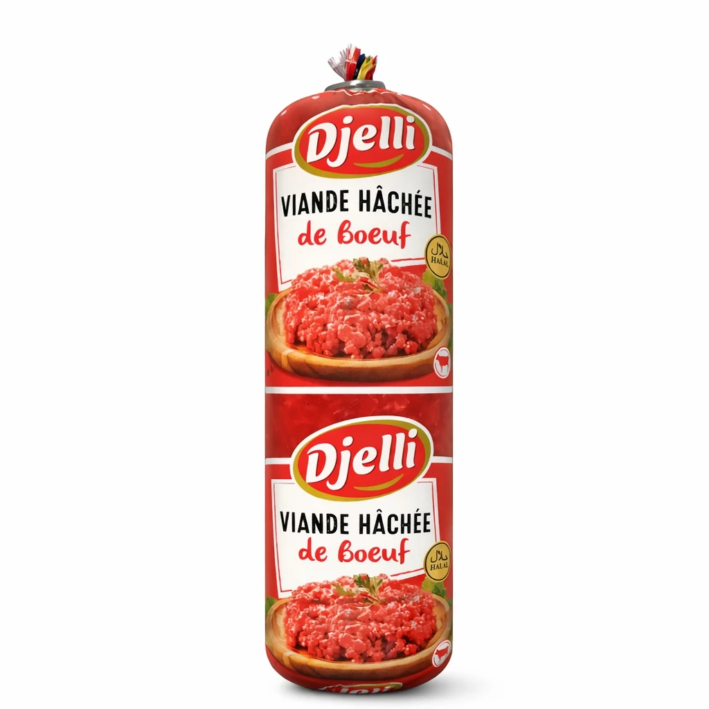 La viande hachée Djelli.