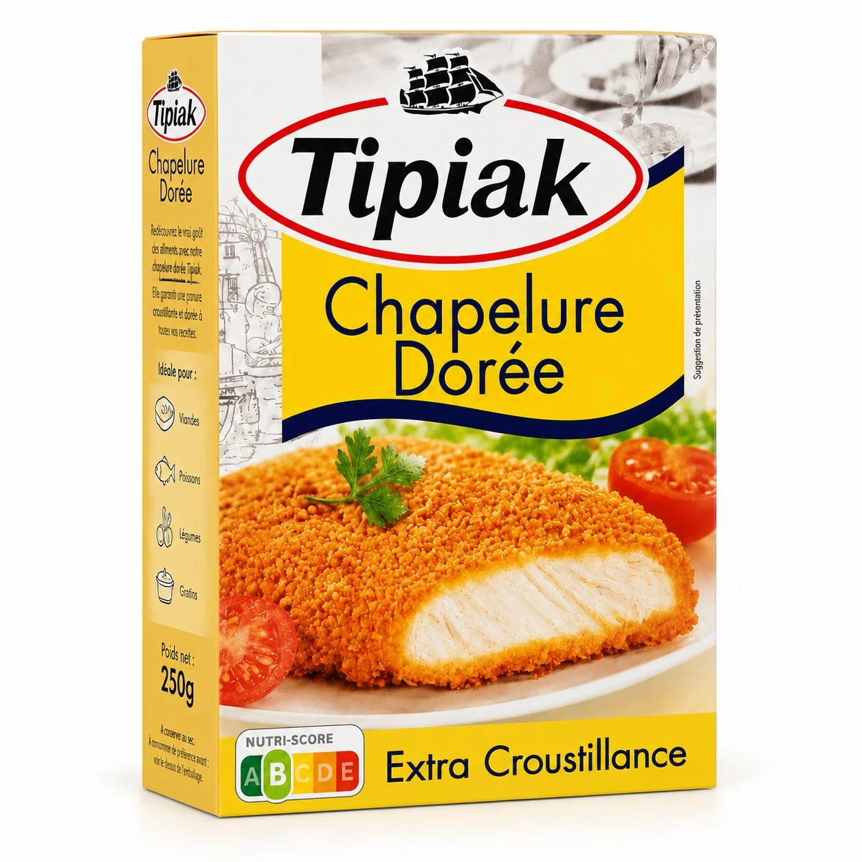 TIPIAK - Chapelure Dorée – 250g