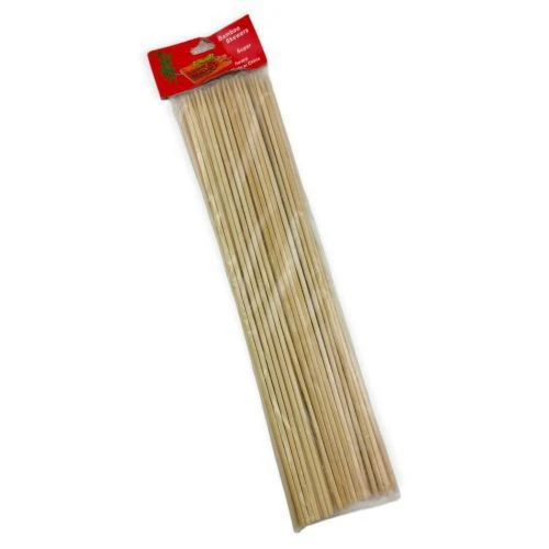 Brochettes Bambou 100 Pièces Naturelles.