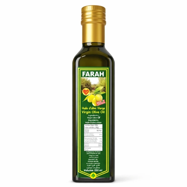 L’huile d’olive vierge FARAH.
